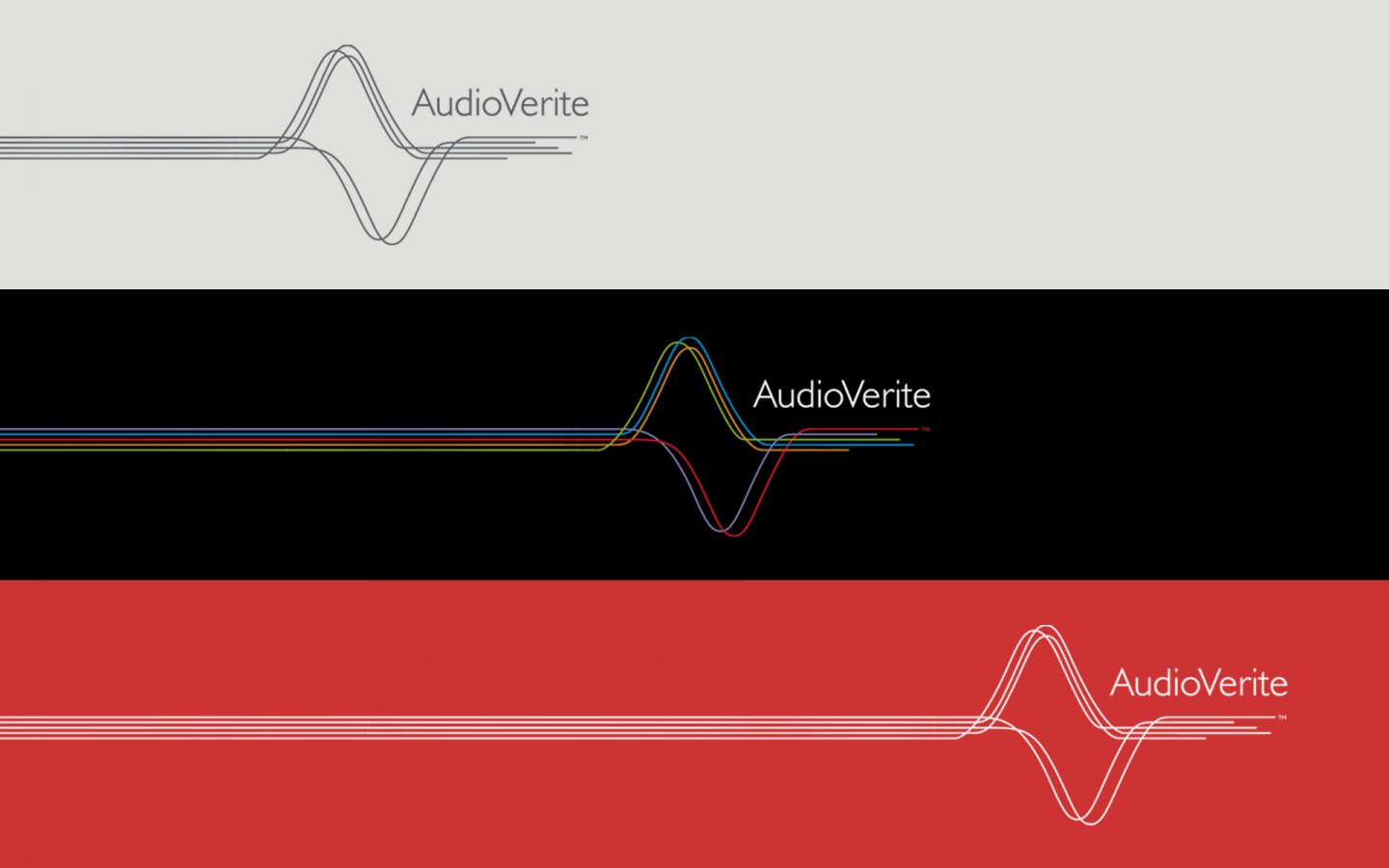 Logo design for Audio Verite Colour Ways