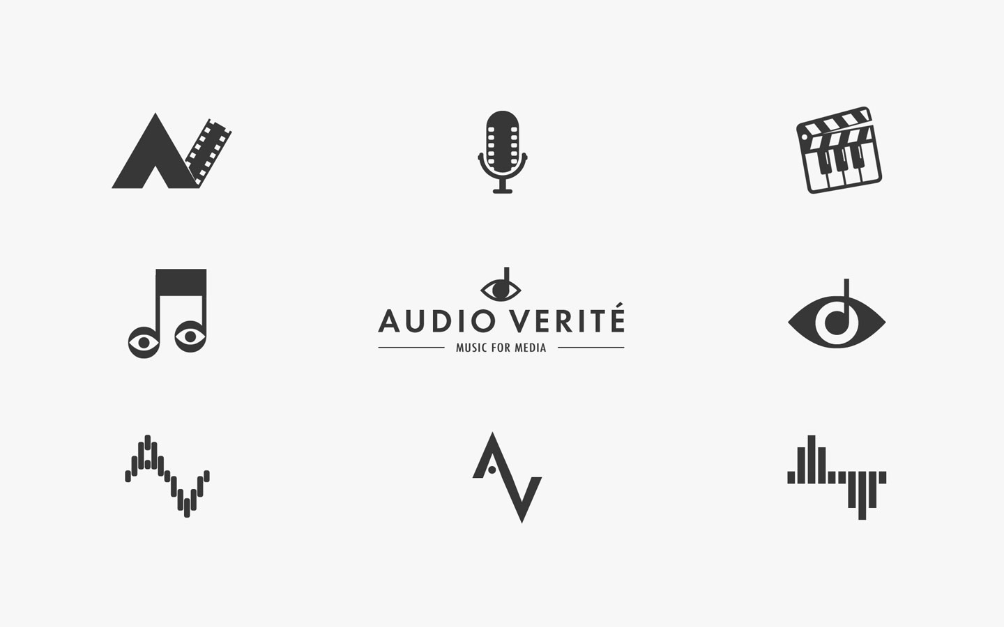 Logo design for Audio Verite Developments
