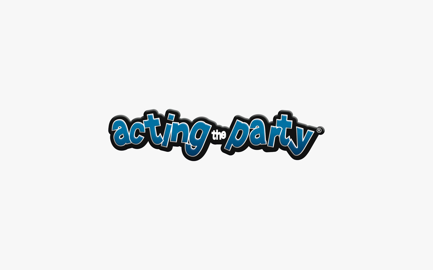 Acting the Party Logo Design in Colour Variation