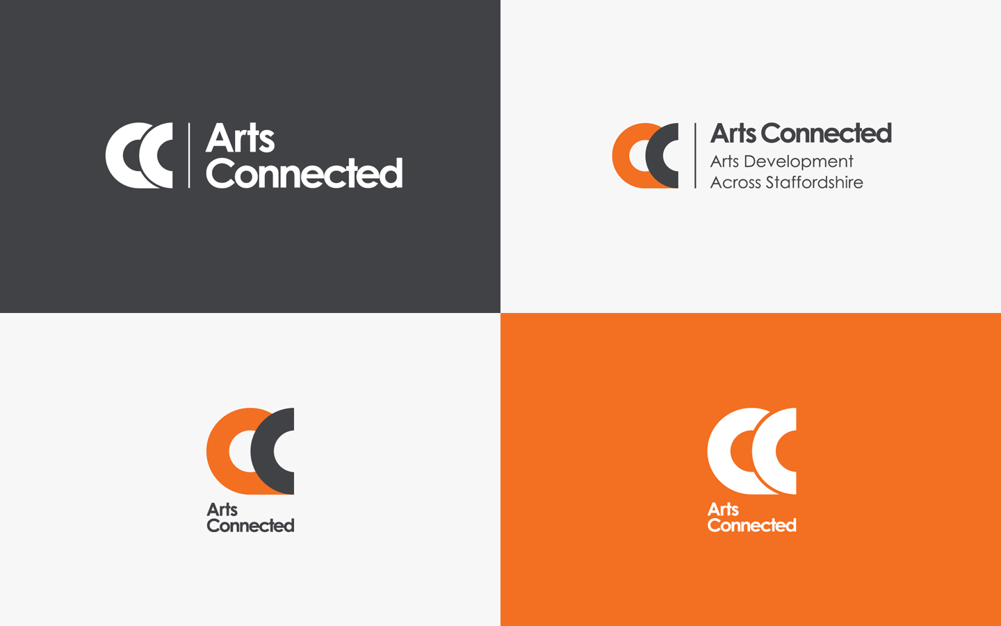 Arts Connected Logo Design in Colour
