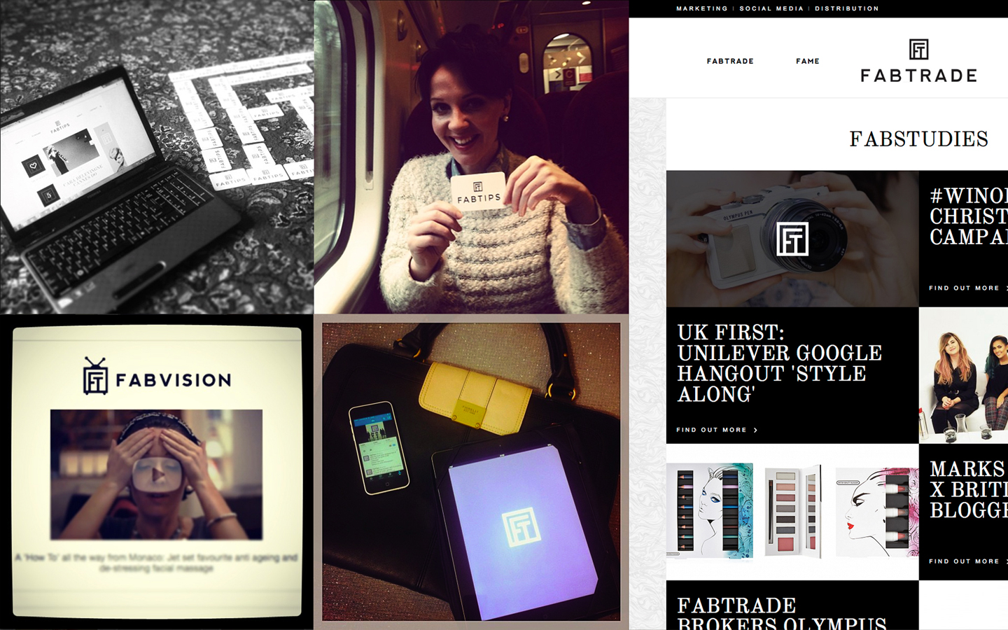 FabTips Luxury Blogzine, Social Media and Brand Collateral