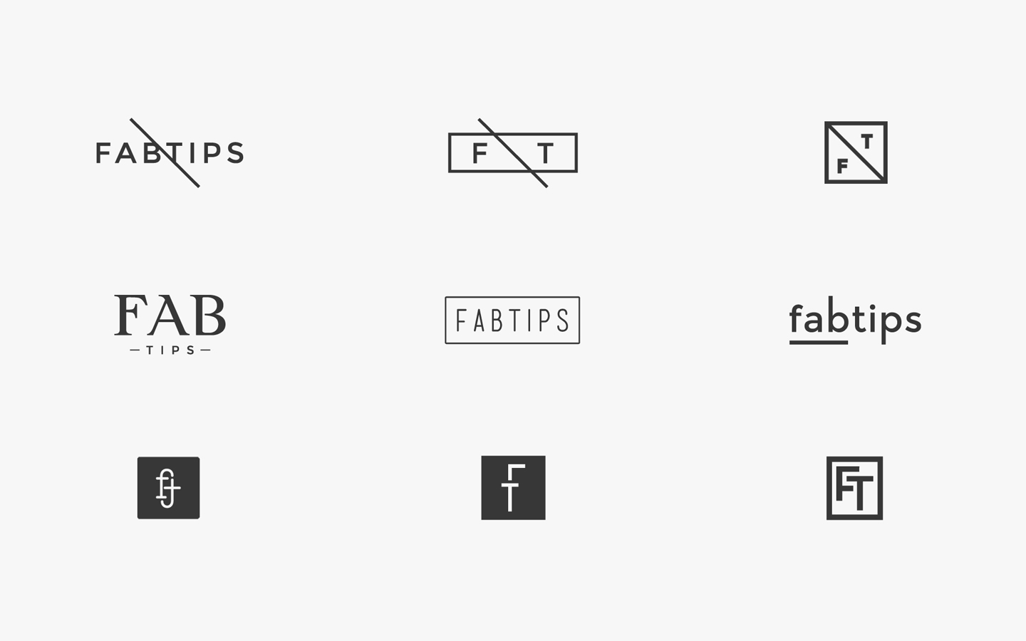 FabTips Luxury Blogzine in Logo Design Developments