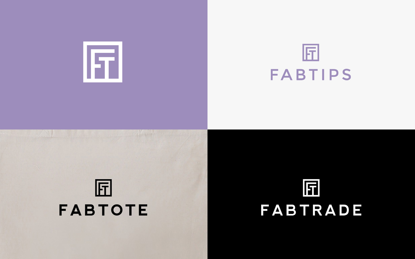 FabTips Luxury Blogzine, Logo Design in Brand Colours