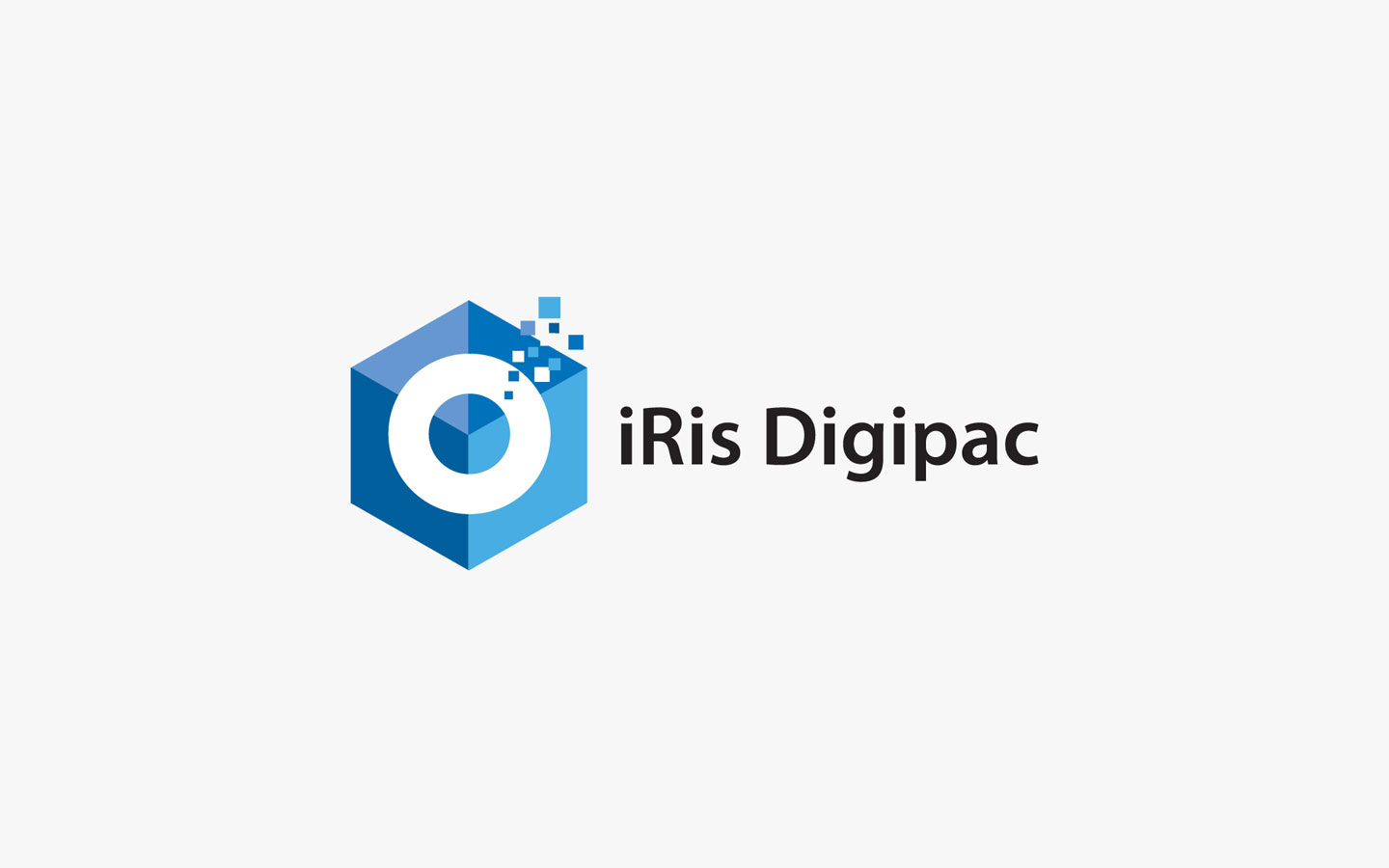 Iris Digipac Logo Design In Brand Colours