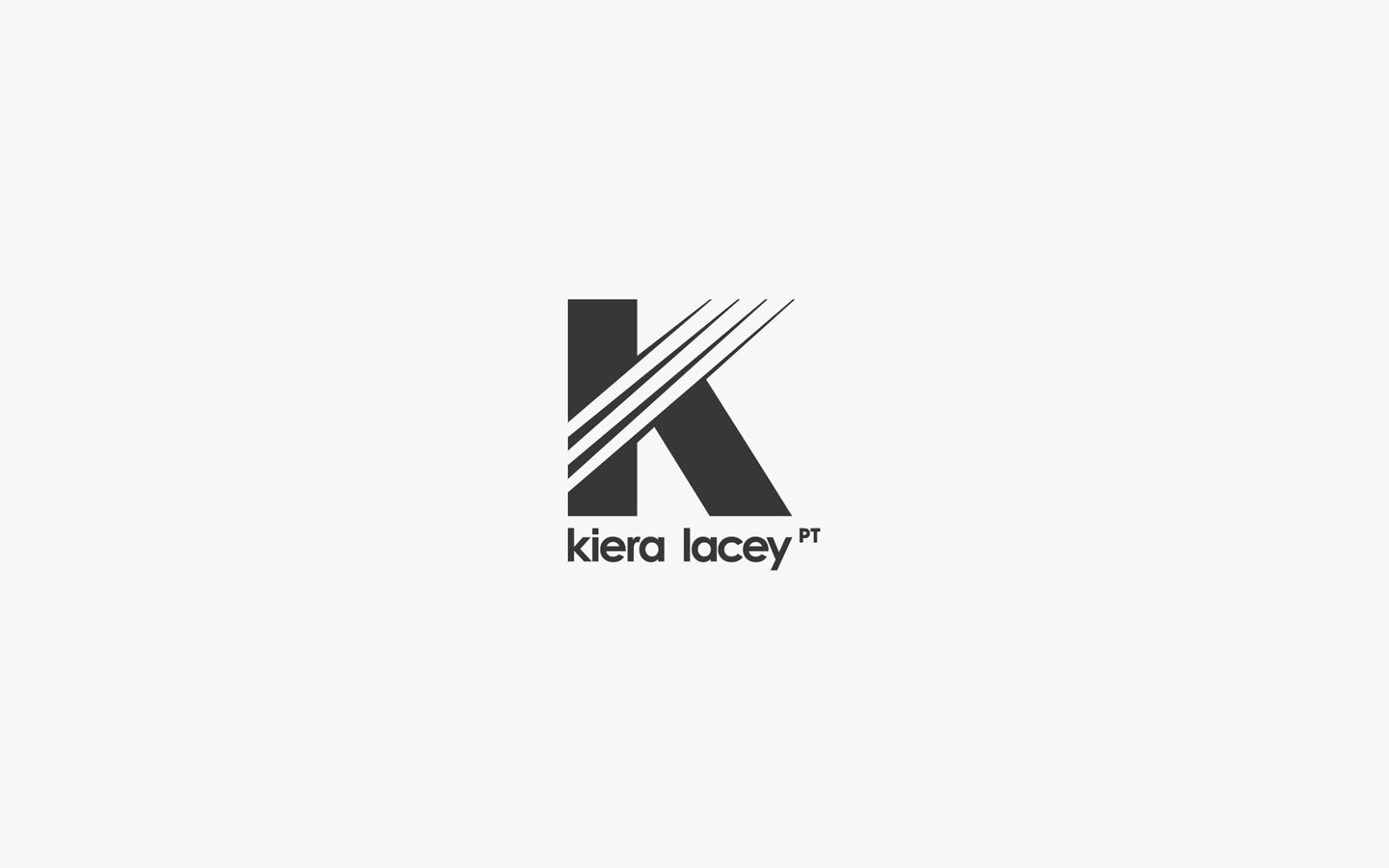 Kiera Lacey Logo Design in Mono