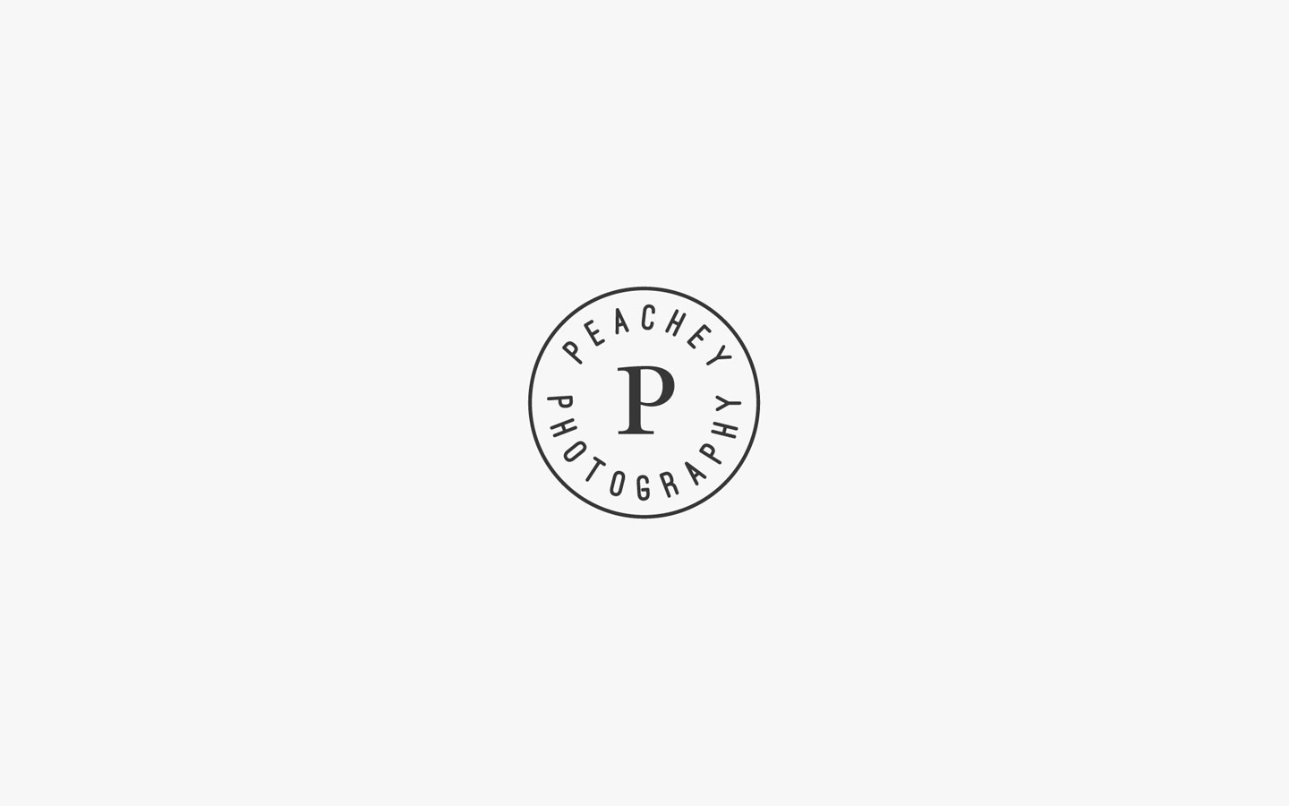 Peachey Photography, Logo Design